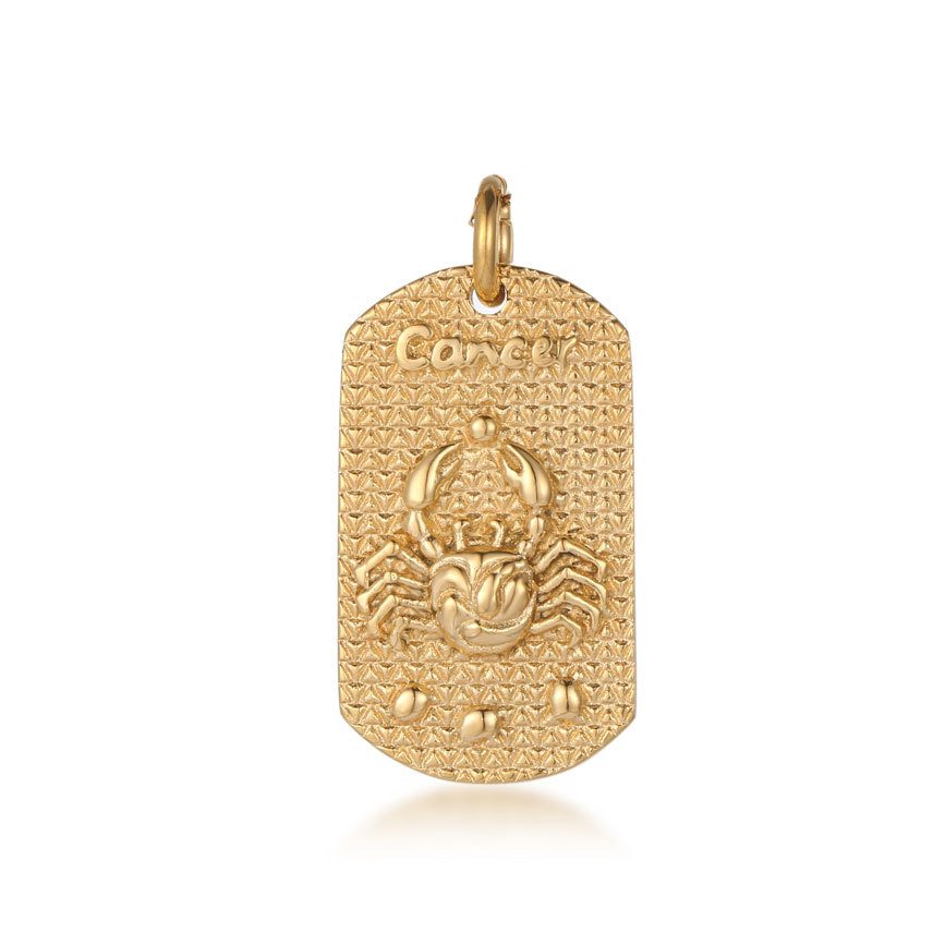 Gold Single Pendant