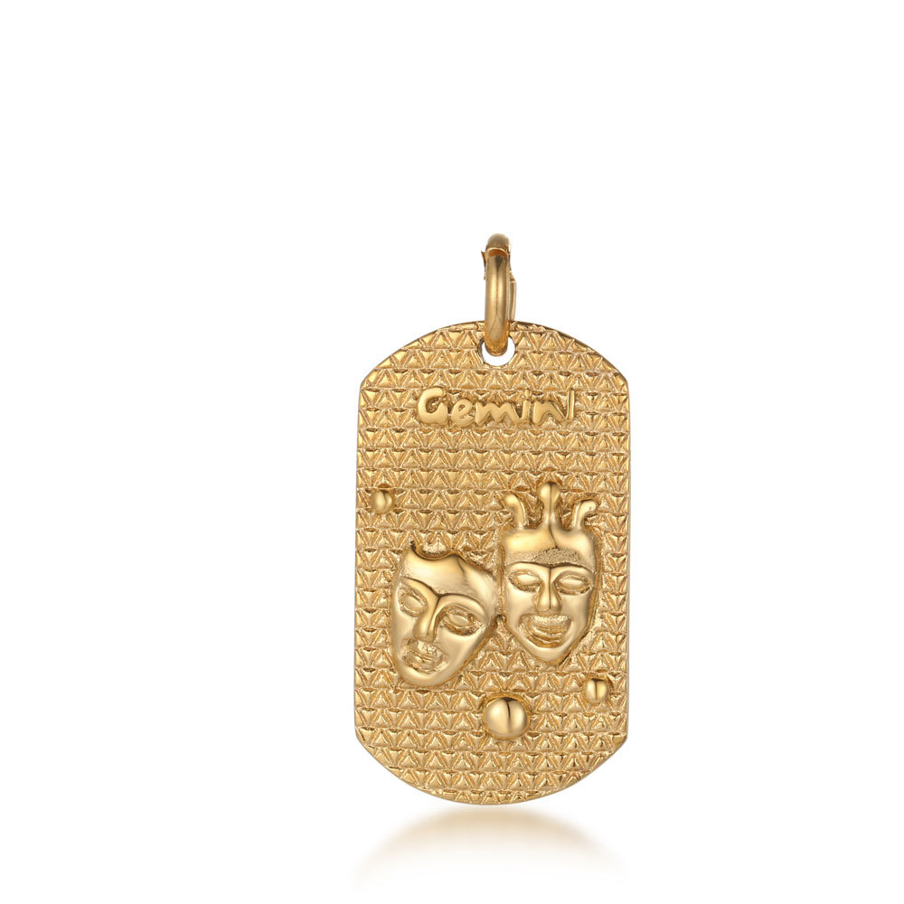 Gold Single Pendant