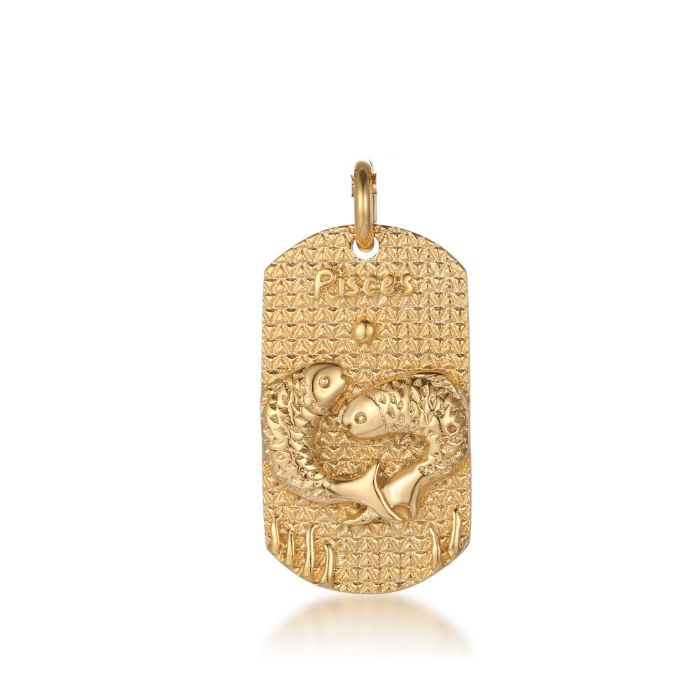 Gold Single Pendant