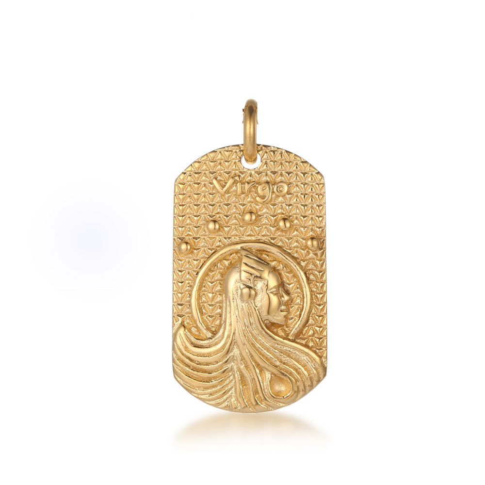 Gold Single Pendant