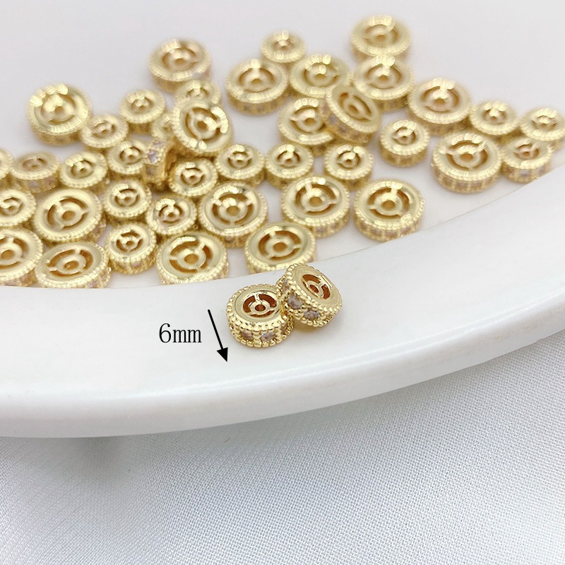 14K gold 6mm