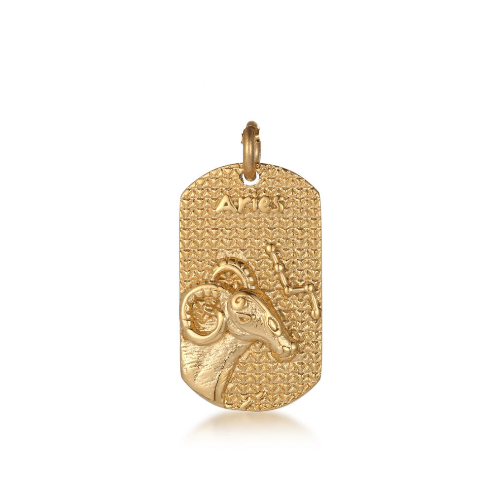 Gold Single Pendant