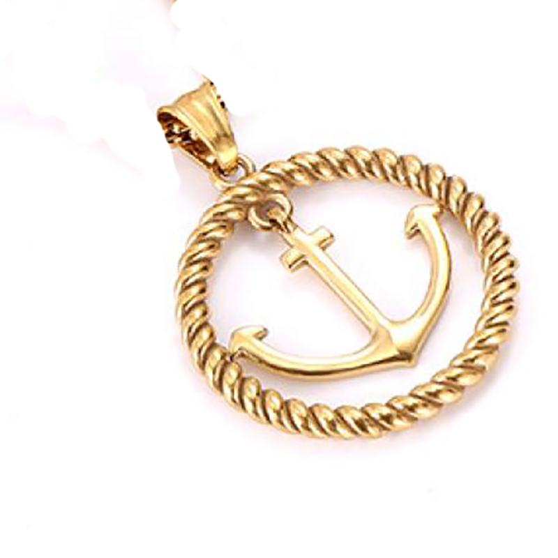 Gold Single Pendant