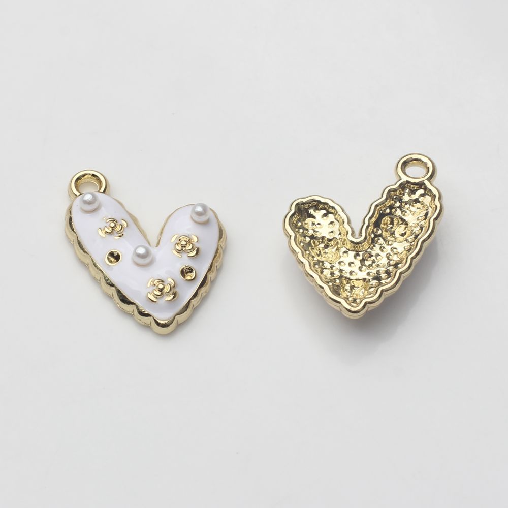 Love White - Gold 20 * 15mm