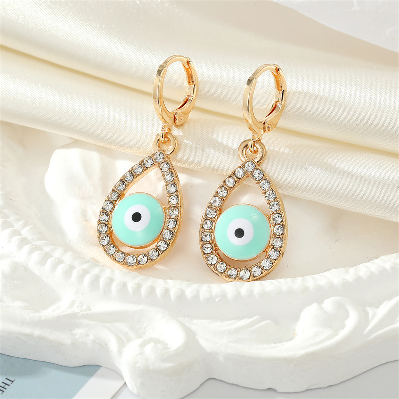 Light blue earrings