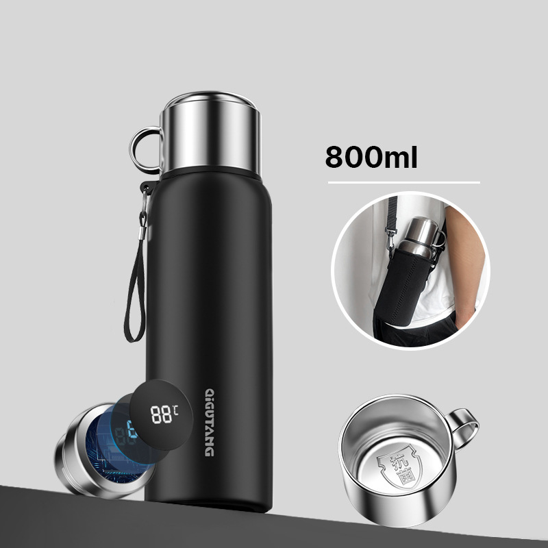 smart black 800ml with cup cover