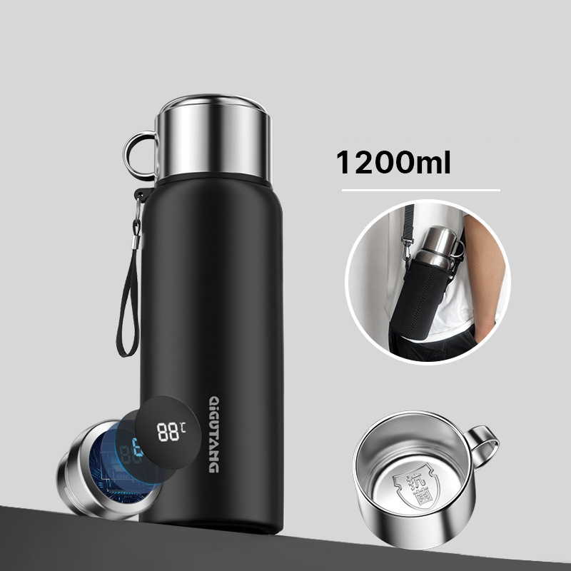 smart black 1200ml with cup cover