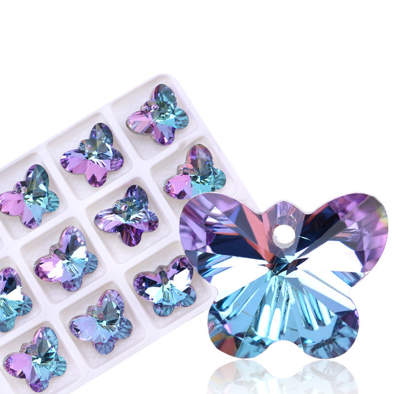 Crystal purple butterfly