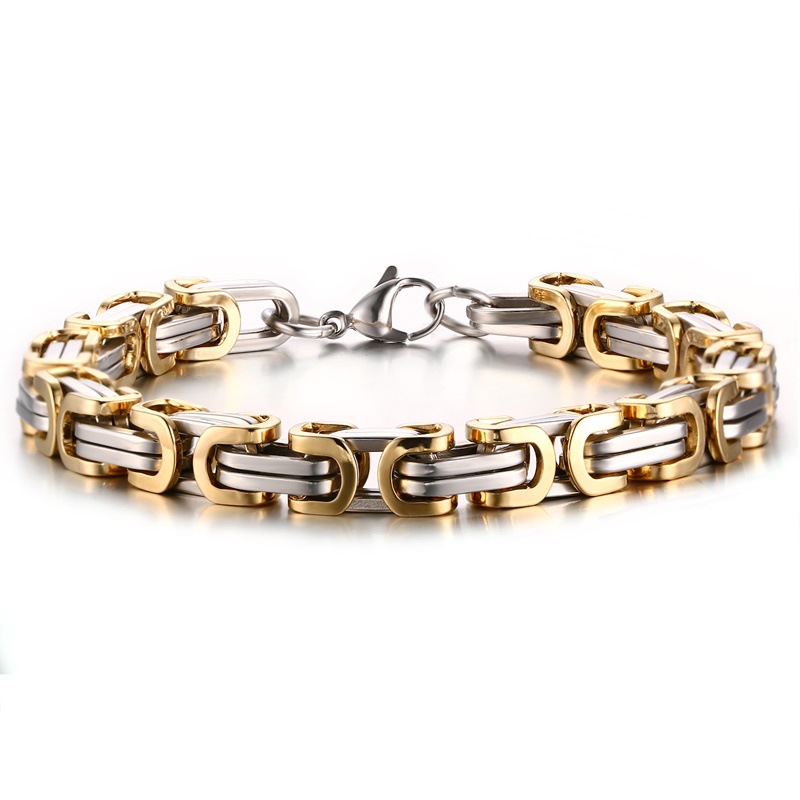 stainless steel gold 8.5mm*23cm