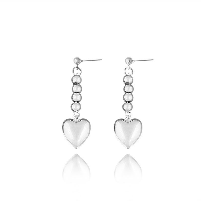 Silver earrings