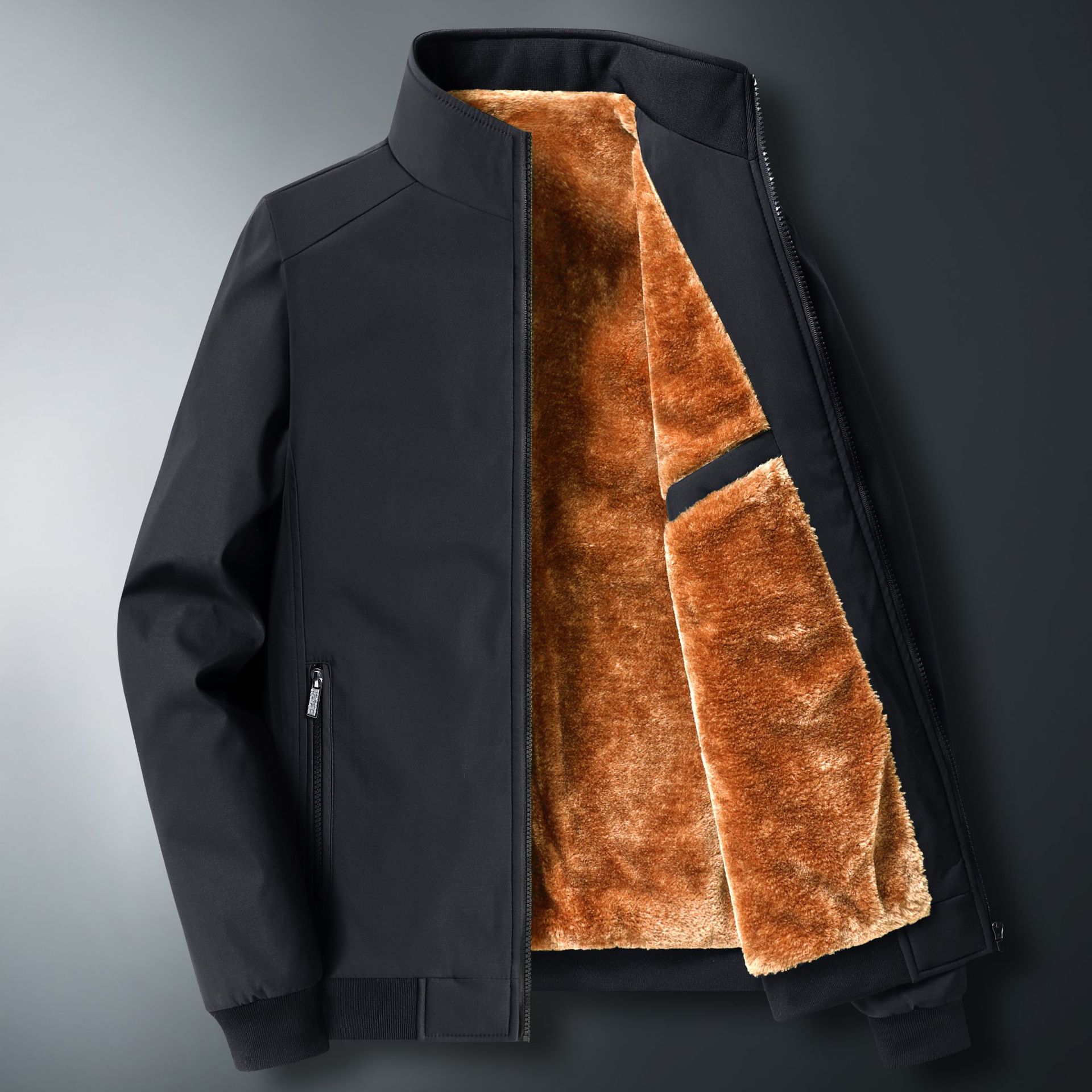 Black gold fleece