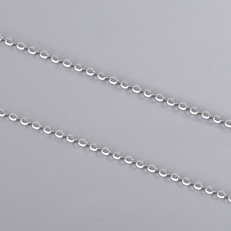 platinum color 40cm extension chain 5cm