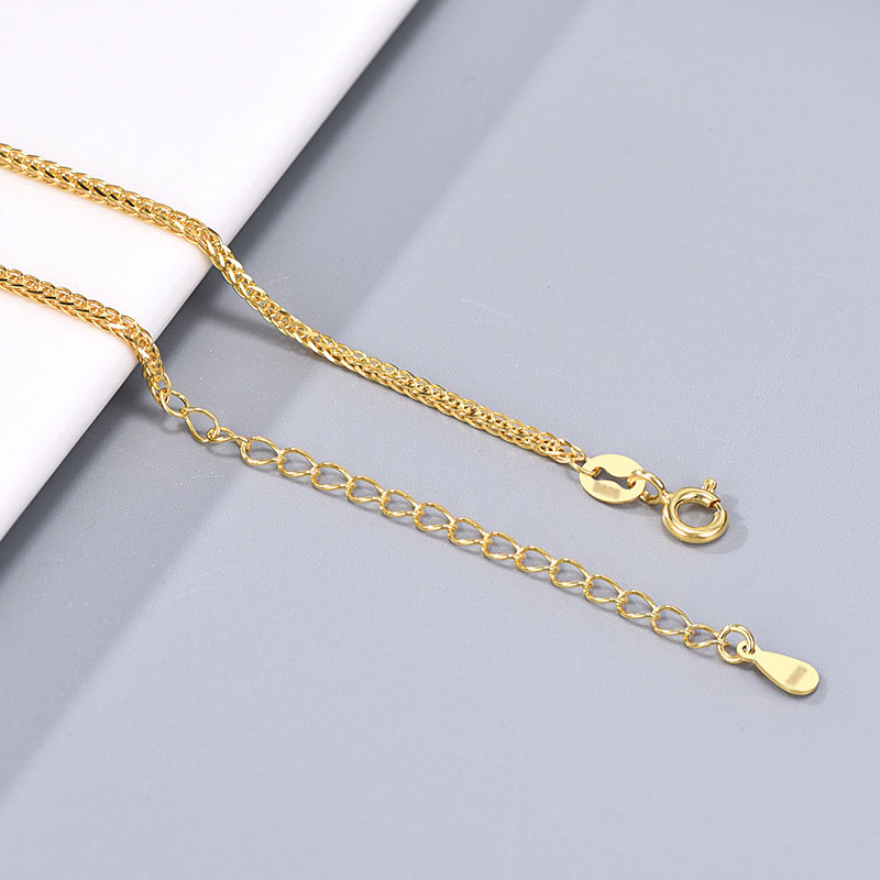 9:gold 40cm extension chain 5cm