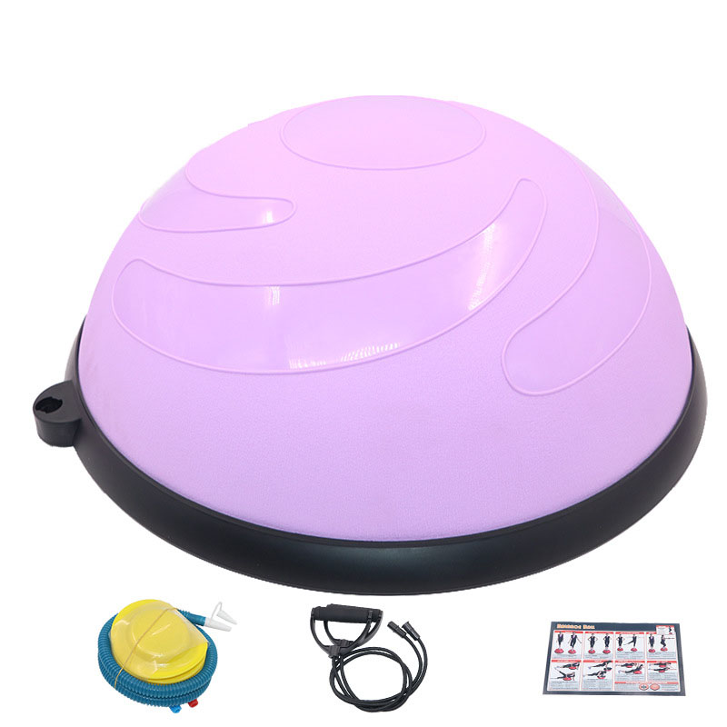 Light purple 58cm cloud ripple wave velocity ball