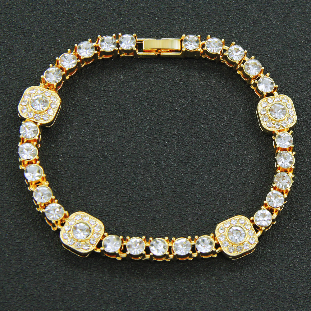 Gold bracelet-8inch