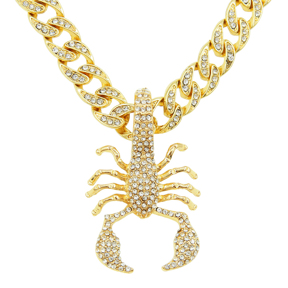 Gold (Scorpion)-with Cuban chain