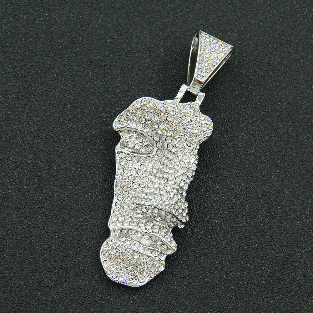 Single pendant-silver (portrait)