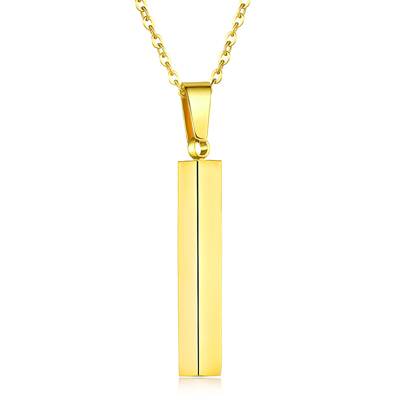 Golden pendant