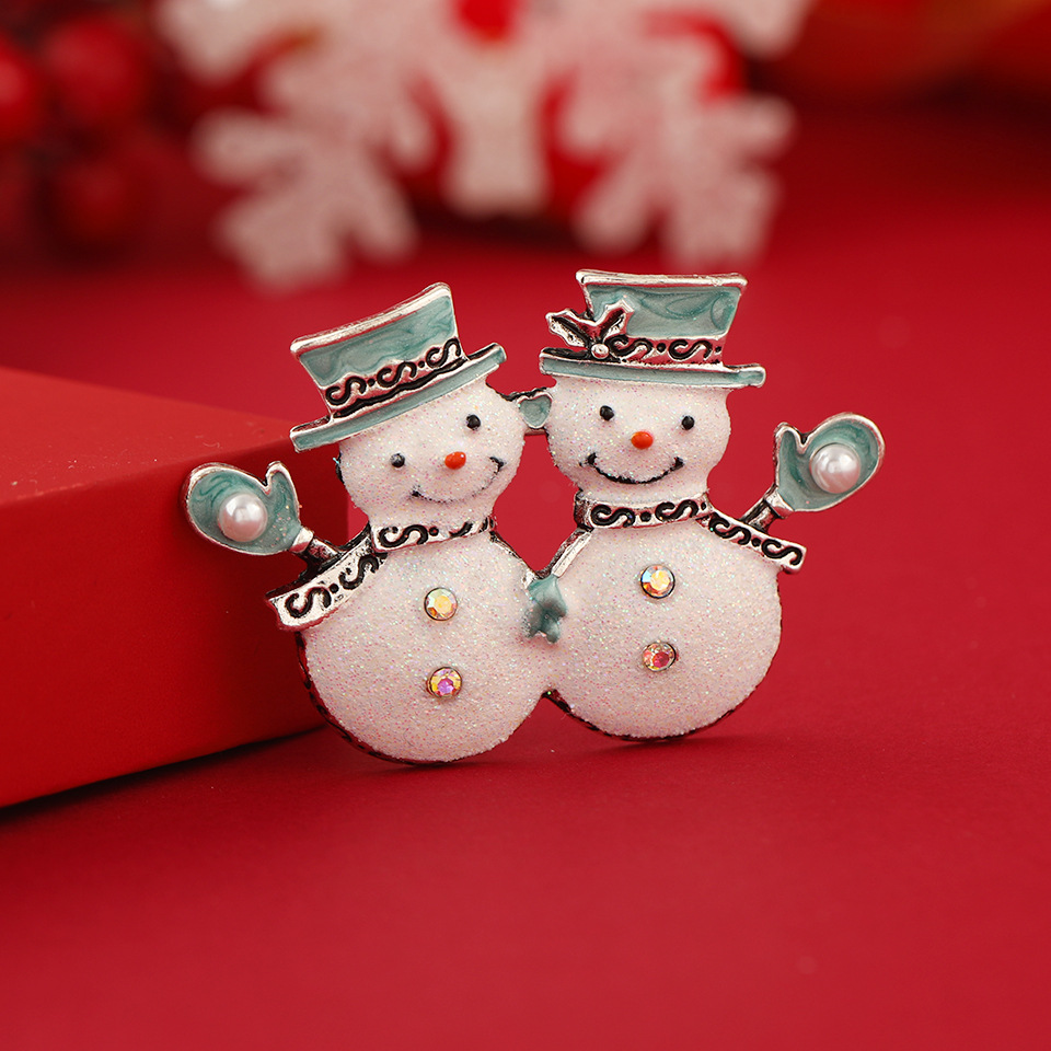 1:Blue Hat Snowman 57x38mm