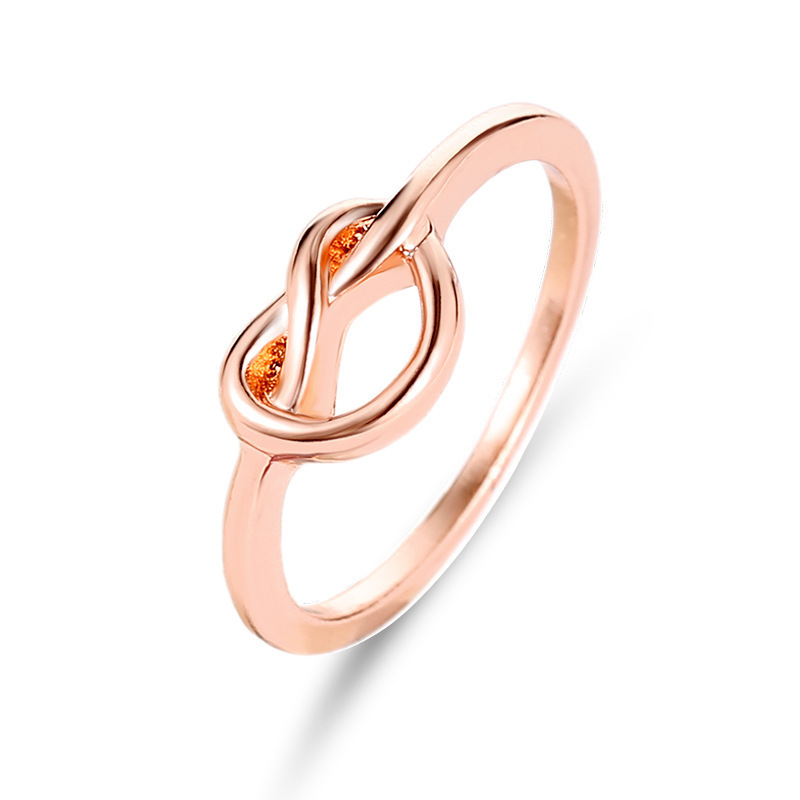 rose gold ring size 8