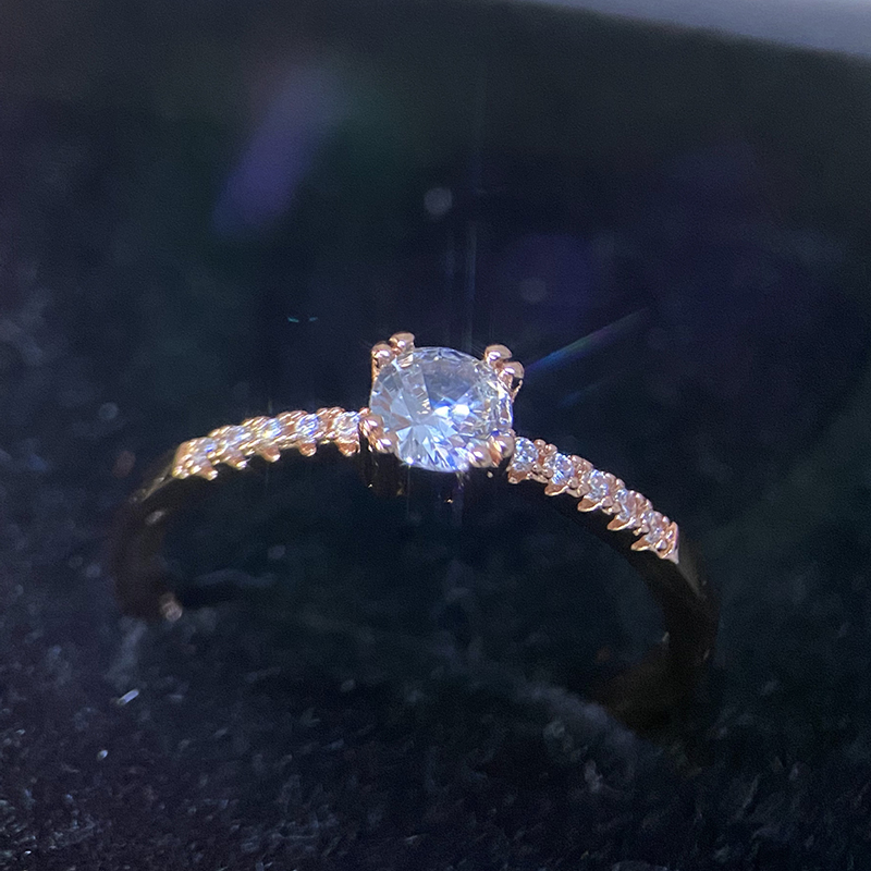 rose gold ring size 5