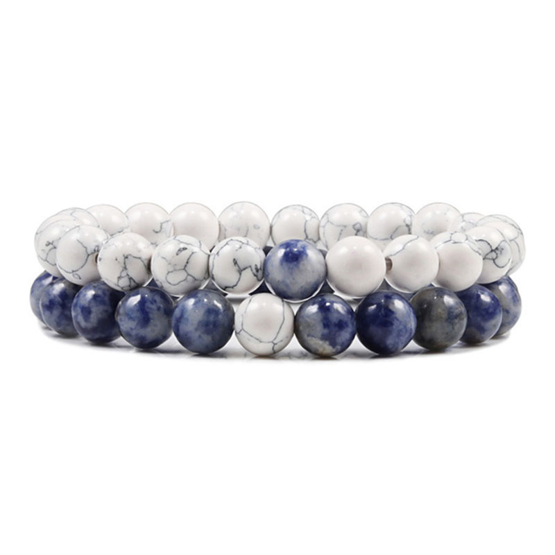 White stone + sodalite