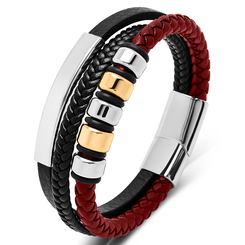 Red black [steel gold] inner ring 185mm