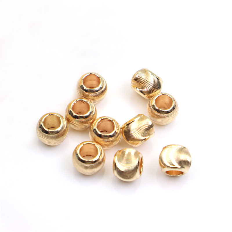 B 14K gold 4mm