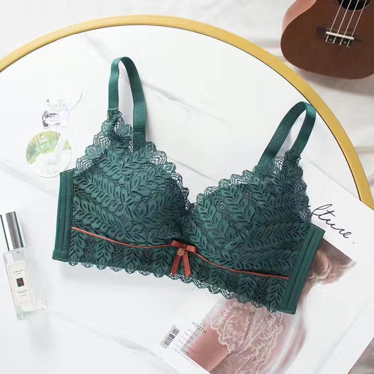 dark green bra