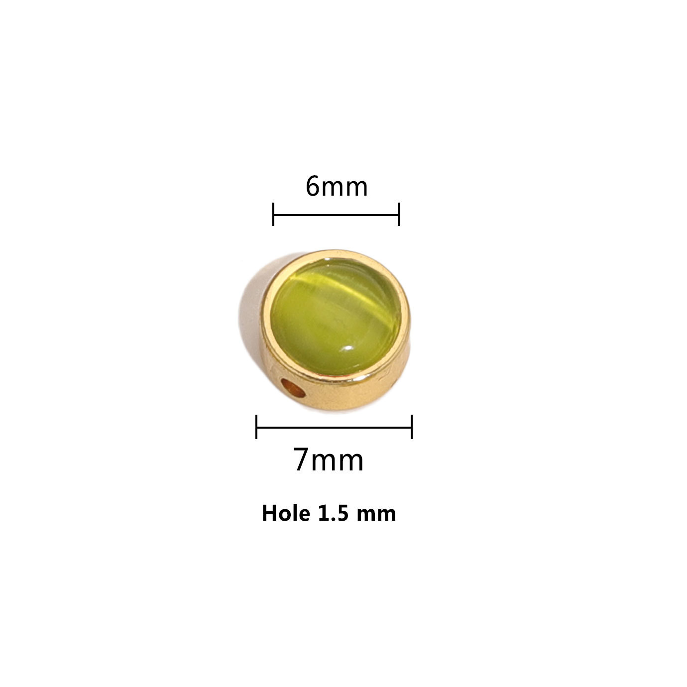 14:G gold - 6mm