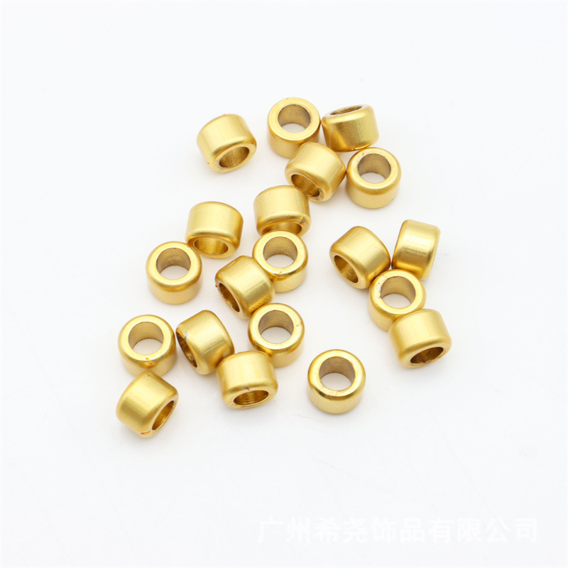 F matte gold 5x7mm