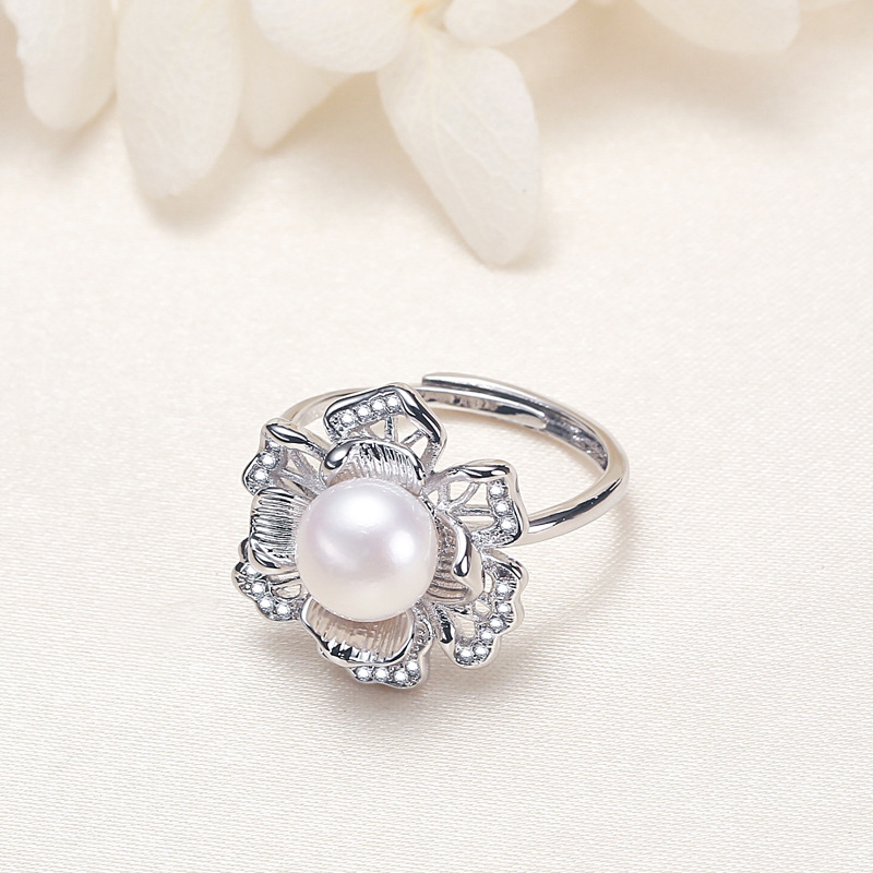 platinum color  finger ring 1.6cm