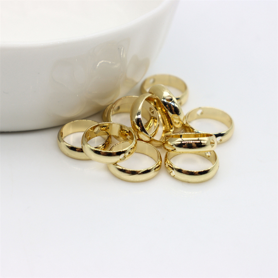 E 14K gold 6mm