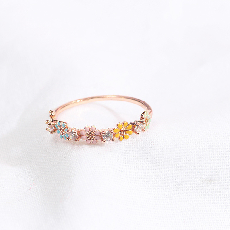 rose gold  ring size 7.5