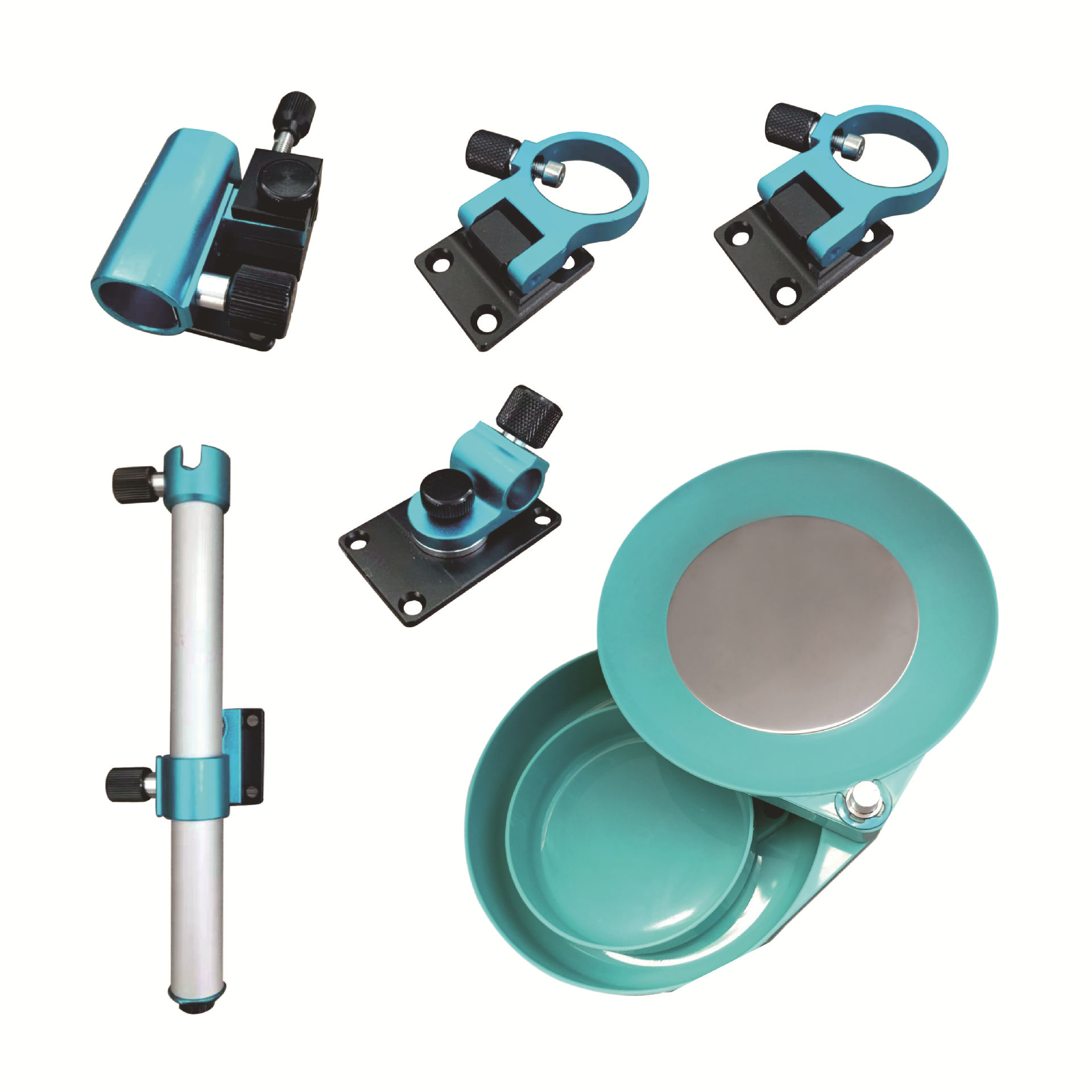 three-piece set with lug tray with umbrella stand