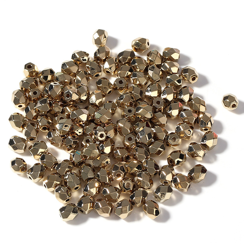 KC gold color 6x6mm