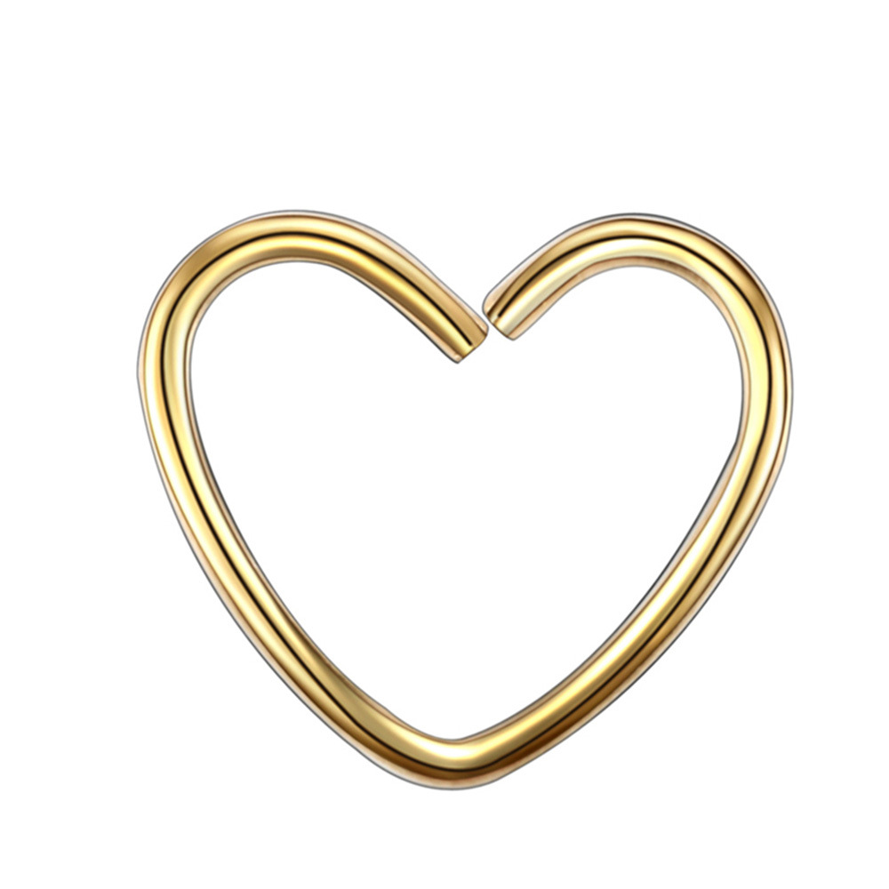 2:Heart 10 PCs/Bag gold