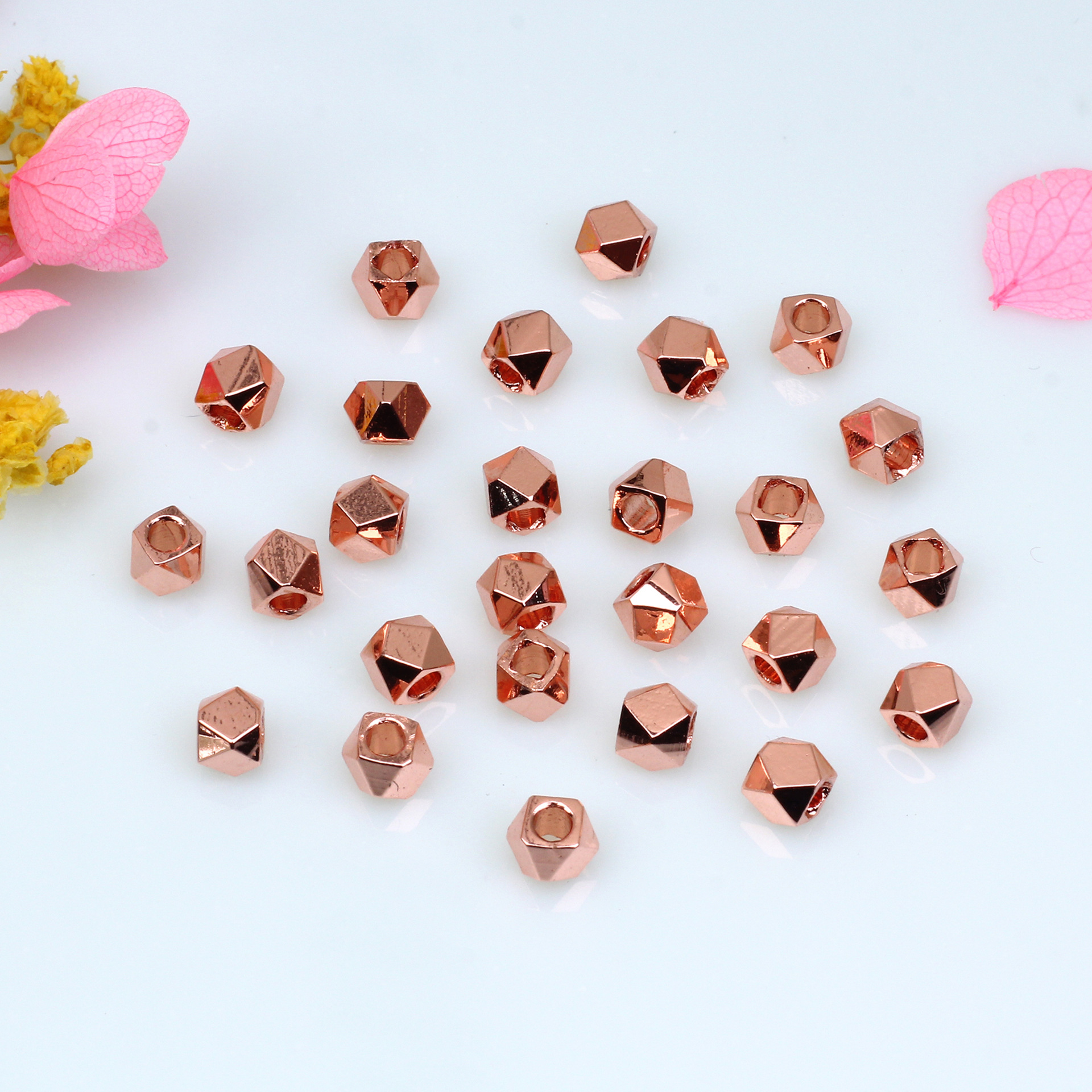 O rose gold 4mm