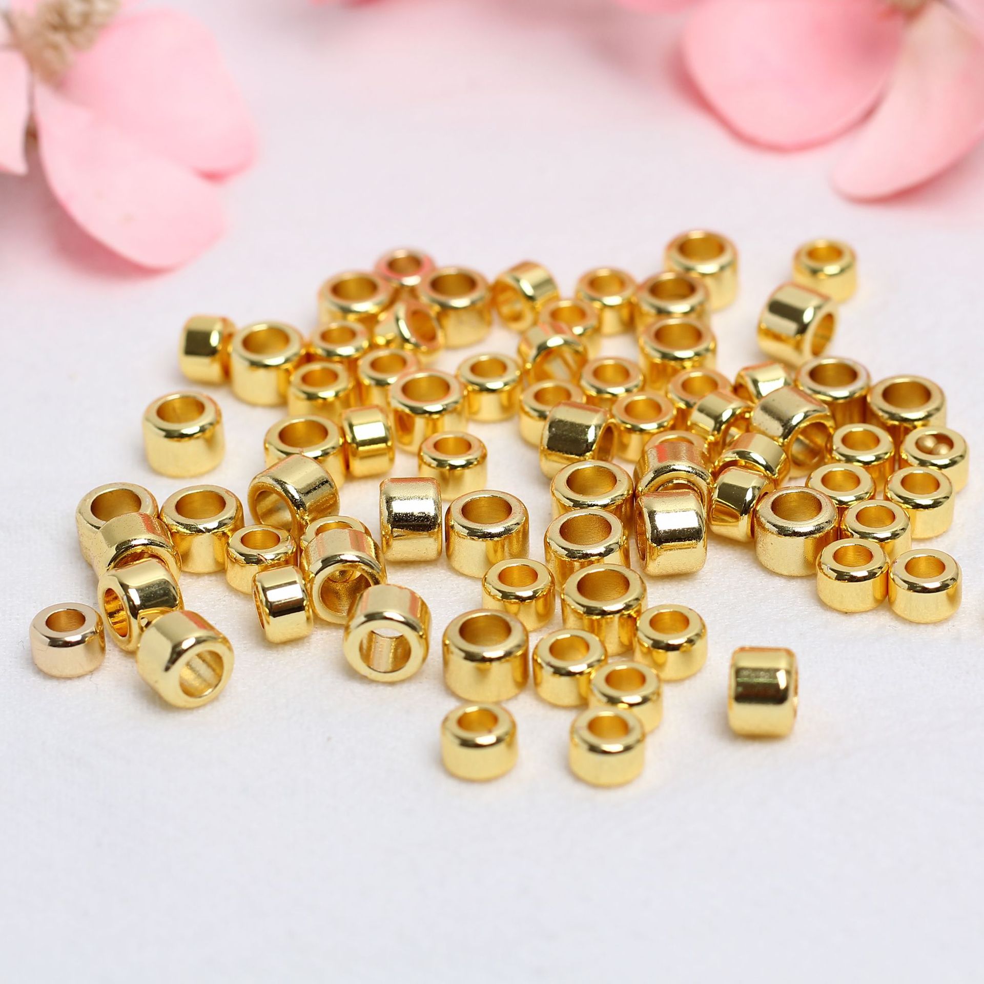 18K Gold 4*6mm