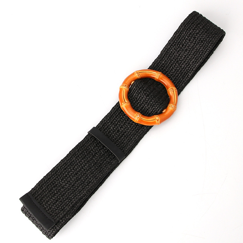 Bamboo buckle black