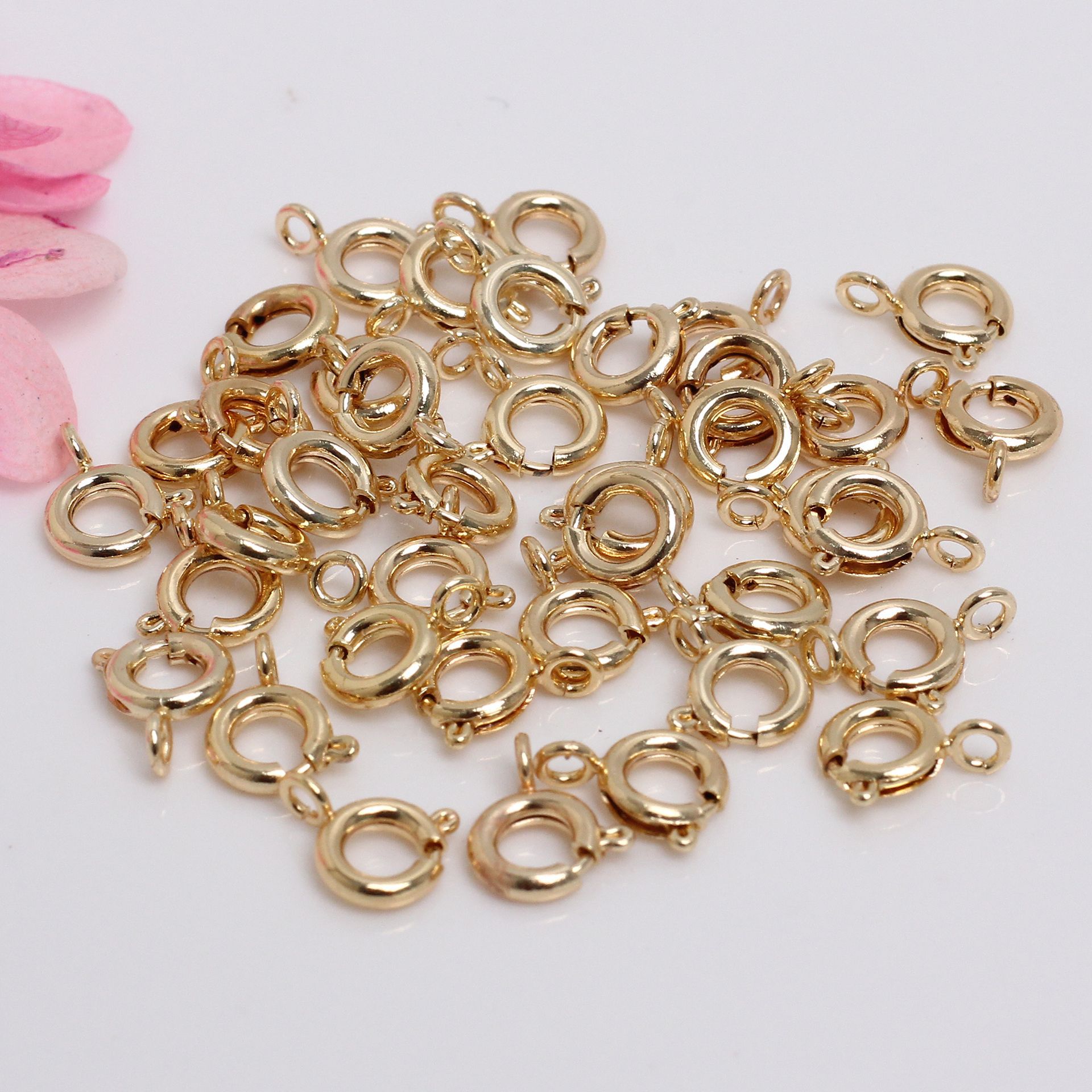 14K Gold color 5.5mm