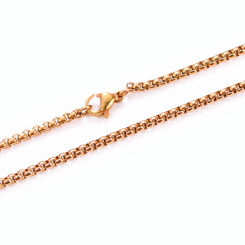 rose gold color 2.0mm*50cm