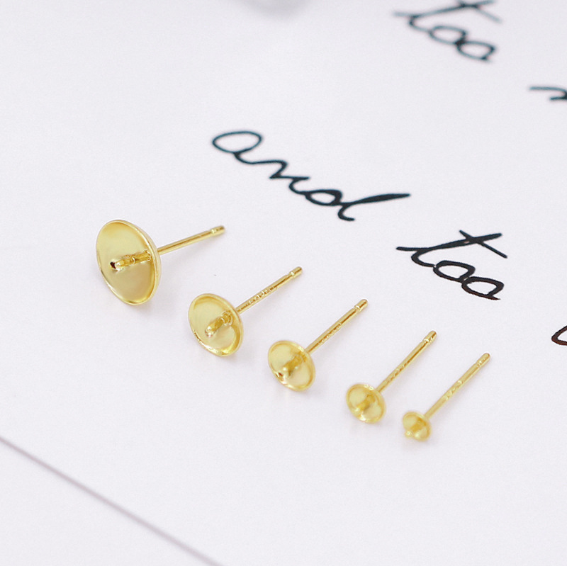 14K gold plated 3mm