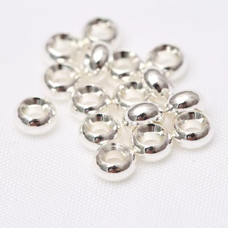 silver color plated 4mm