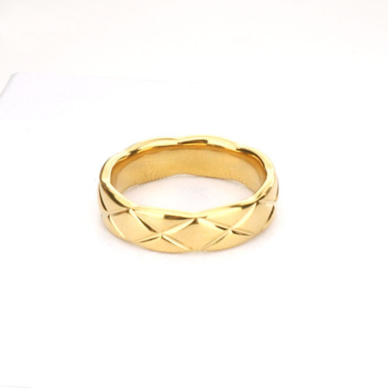 real gold plated 6mm US Size #5