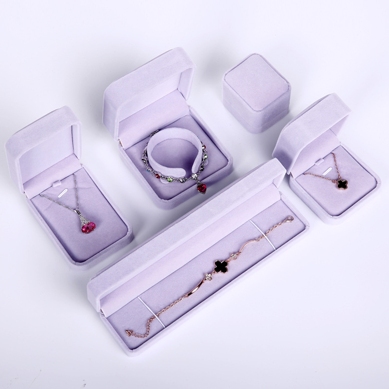 taro purple 4.5*5cm small ring stud box