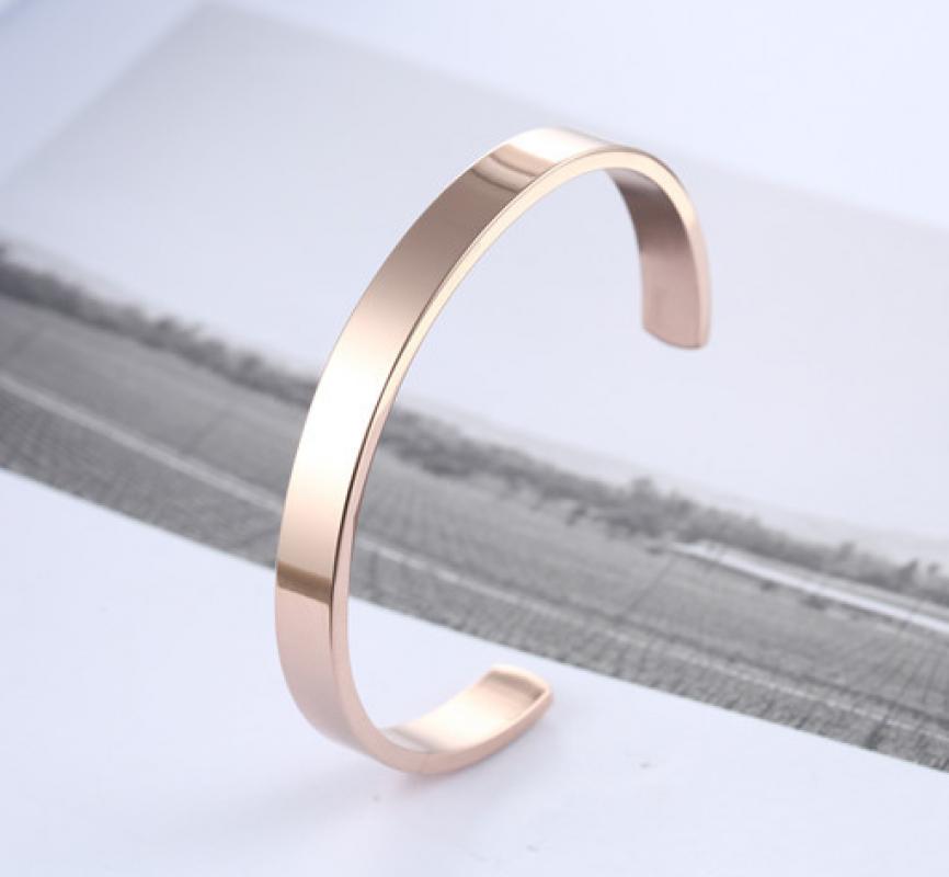 rose gold color 58*6mm