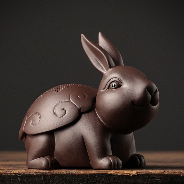 Rabbit - Purple Mud 12.5*8.5*10.3cm