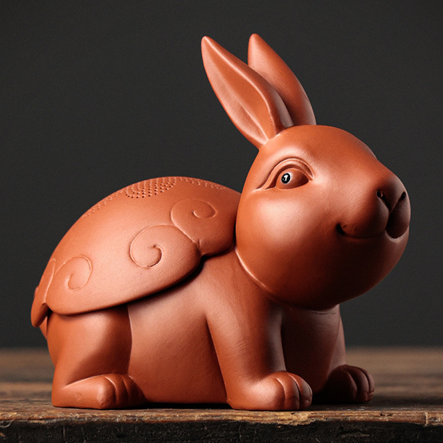 1:Rabbit - Zhu Mud 12.5*8.5*10.3cm