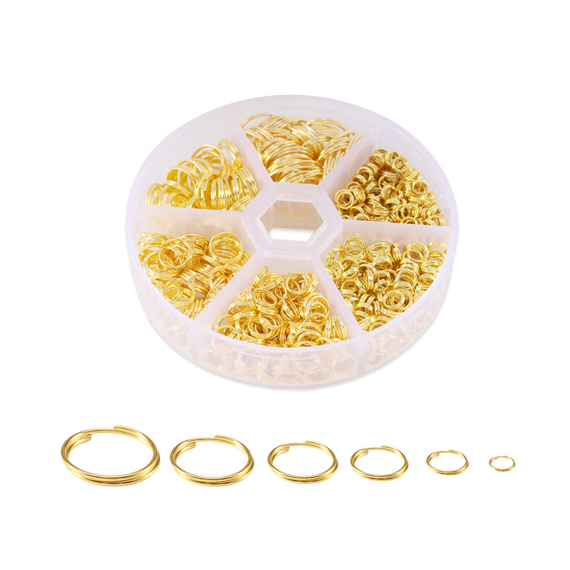 gold (4mm200pcs)(5mm200pcs)(6mm150pcs)(8mm60pcs)(1